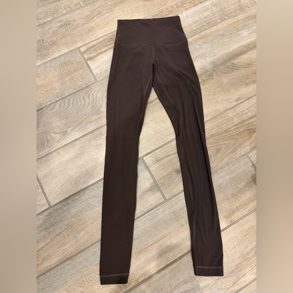 Lululemon leggings brown Java Size 0 - image 1